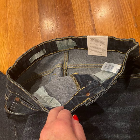 Lucky Brand Girls Authentic Skinny Stretch Jeans NWT Size 16 W/Adjustable Waist - Picture 3 of 7